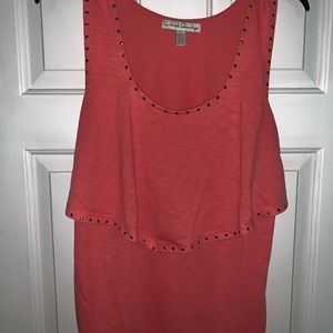 French Laundry salmon Color Tank